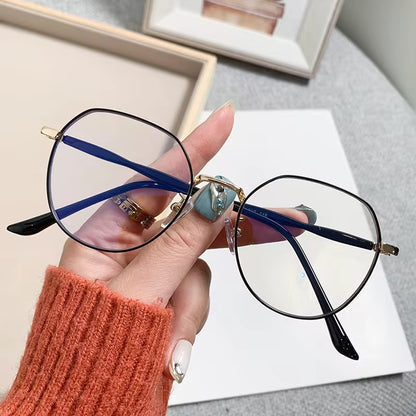 Lunettes rondes simple pour femme