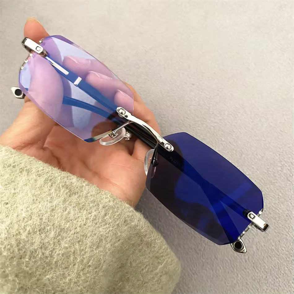 Lunettes rectangles pour femme