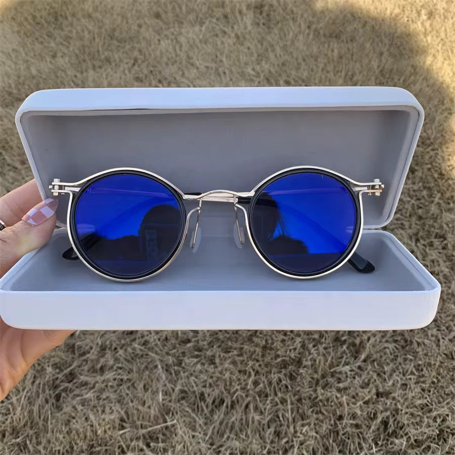 Lunettes ronde vintage en fer