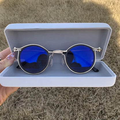 Lunettes ronde vintage en fer