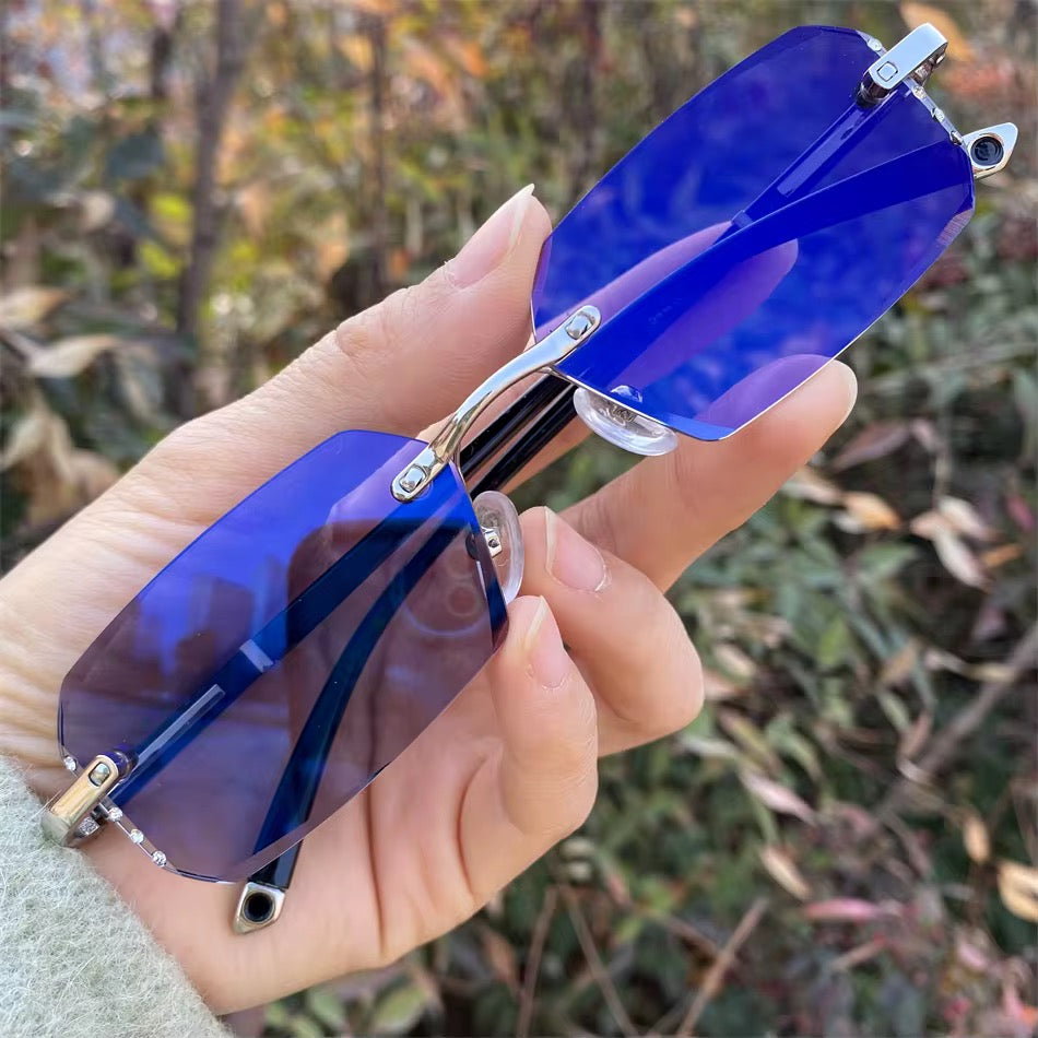 Lunettes rectangles pour femme